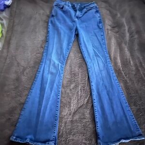 a.n.a Blue High Rise Jeans